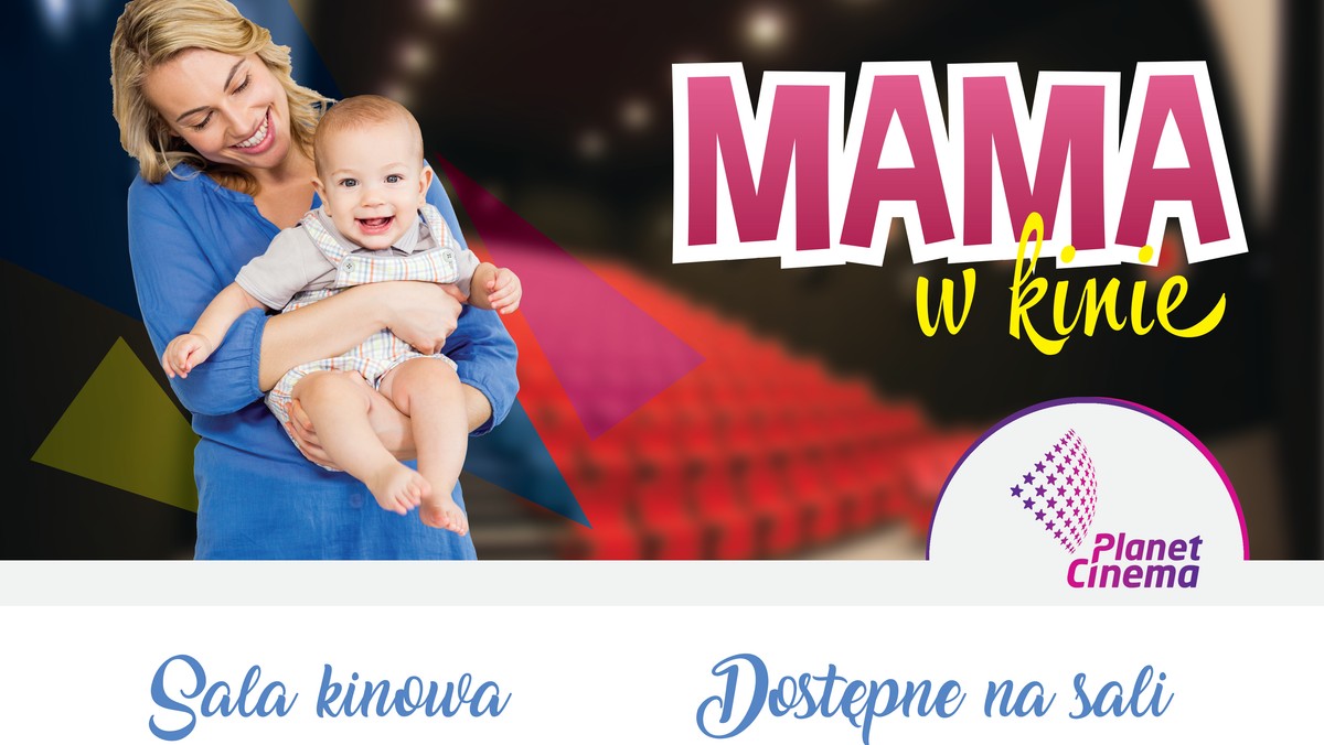 Od września w Kinie Planet Cinema w Oświęcimiu rusza nowy cykl "MaMa w Kinie". Jest to projekt przygotowany wyłącznie dla mam z dziećmi w wieku od niemowlaka do 2-latka, które starają się pogodzić macierzyństwo z własnymi przyjemnościami, takimi jak kino.