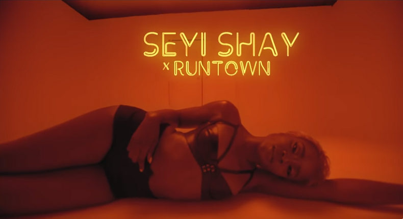 Seyi Shay and Runtown in Gimme Love video [Youtube/Seyi Shay]