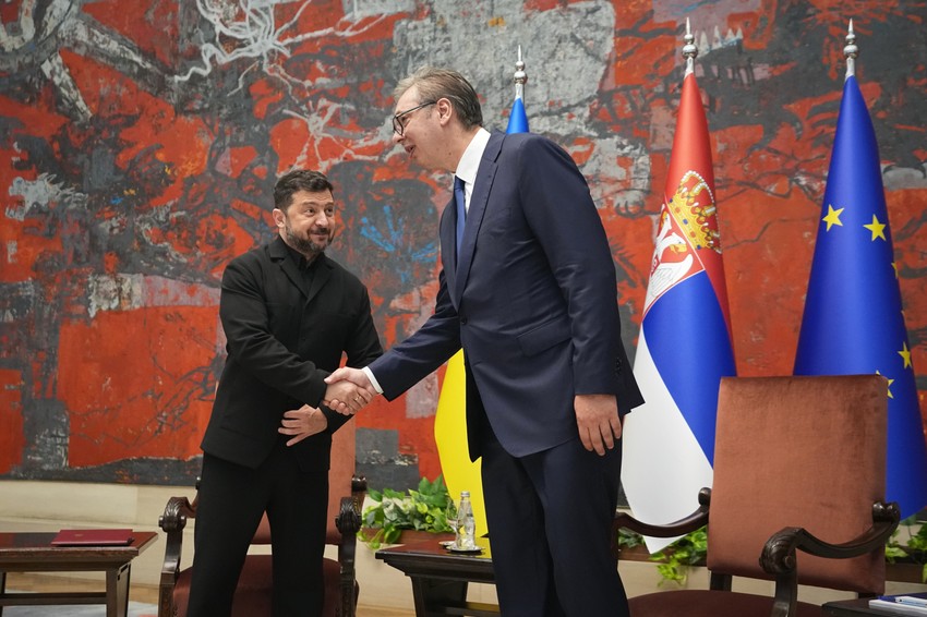 Aleksandar Vučić, Volodimir Zelenski