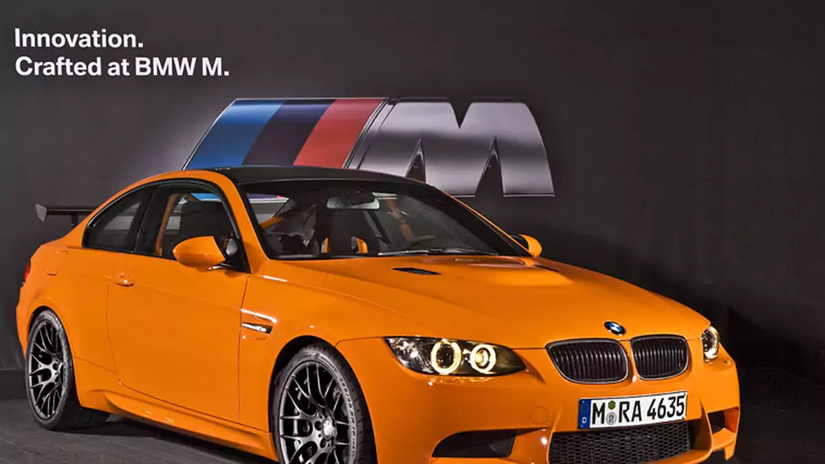 BMW M3 GTS - Auto marzeń: 450 KM, 4,4 s do setki, prędkość maksymalna 305 km/h