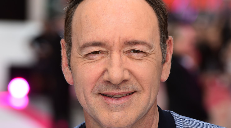 Kevin Spacey nagyon boldognak látszik /Fotó: Northfoto