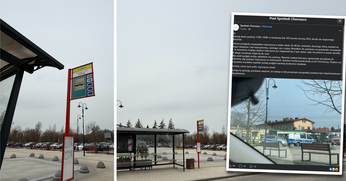 Mężczyzna zmarł w autobusie. Śledztwo ws. nieudzielenia pomocy