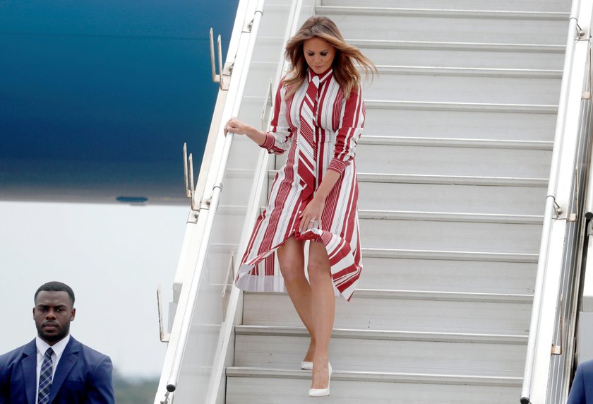 Melania Trump.