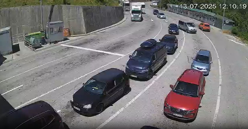 Ulaz u Crnu Goru - granični prelaz Dobrakovo