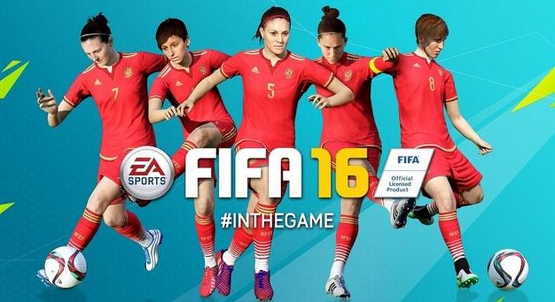 FIFA 16 will feature female national teams.