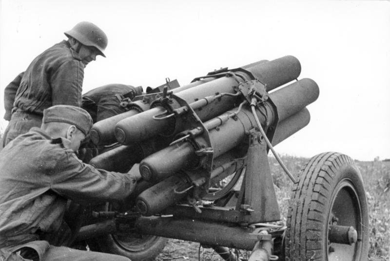 15-cm Nebelwerfer 41 na froncie wschodnim