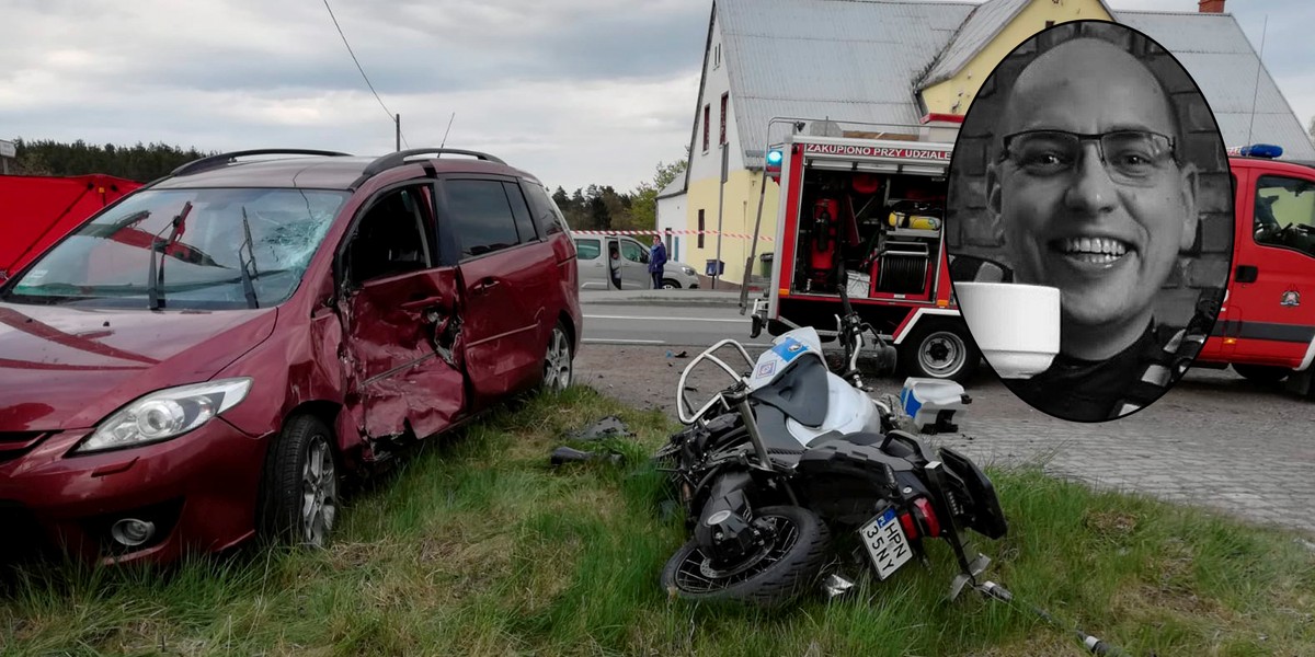 Sierż. sztab. Adam Rekowski zginął w wypadku 1 maja. Jechał na motocyklu, by pomóc innym...