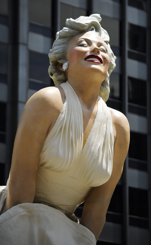 8-metrowa Marilyn Monroe