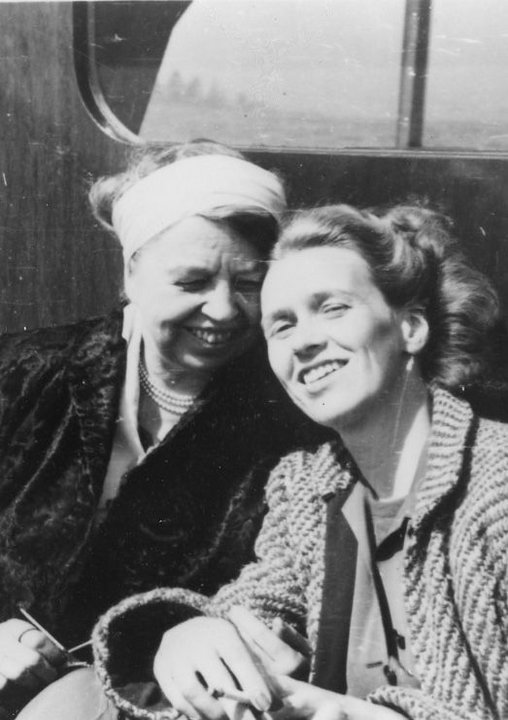 Eleanor Roosevelt (po prawej) i Lorena Hickok (51), jej wieloletnia partnerka