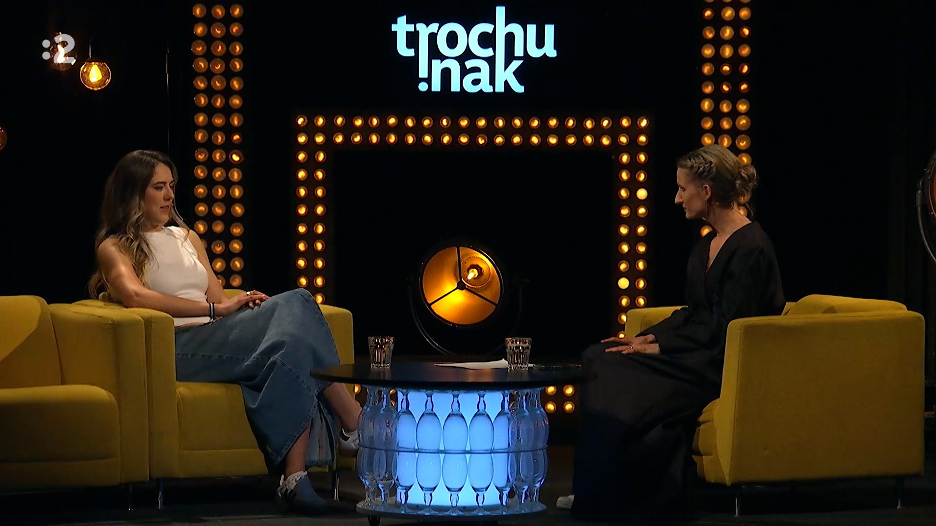 Petra Vlhová v talkšou Trochu inak s Adelou.