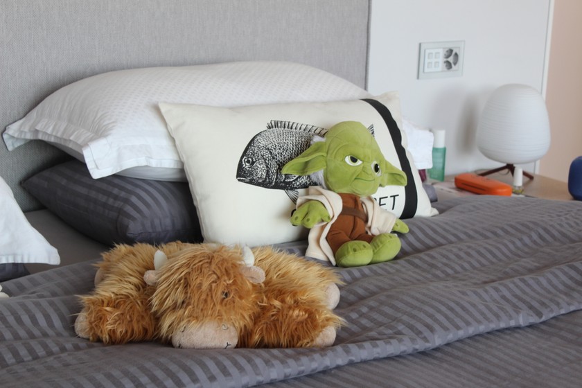 Aliette Wilmotte steht dazu, dass sie ein grosser Yoda-Fan ist. 