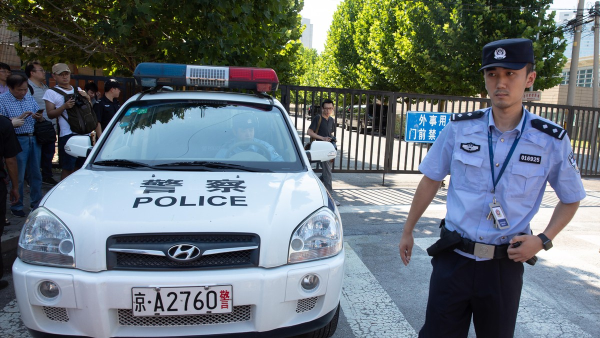 Explosion near the US embassy in Beijing