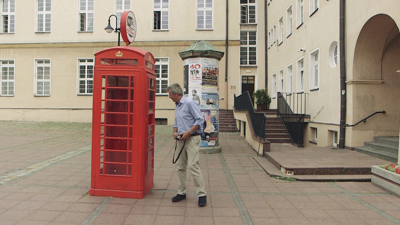 Kadr z filmu Anglik w Opolu