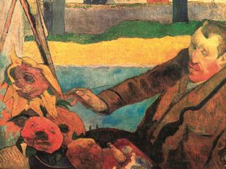 Paul Gauguin, Portret Vincenta van Gogha malującego słoneczniki