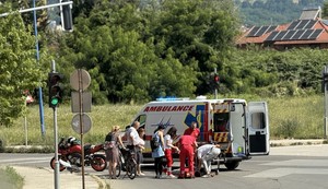 Oboren biciklista u Čačku 