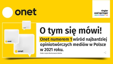 Onet najbardziej opiniotwórczym medium 2021 r. według Instytutu Monitorowania Mediów 