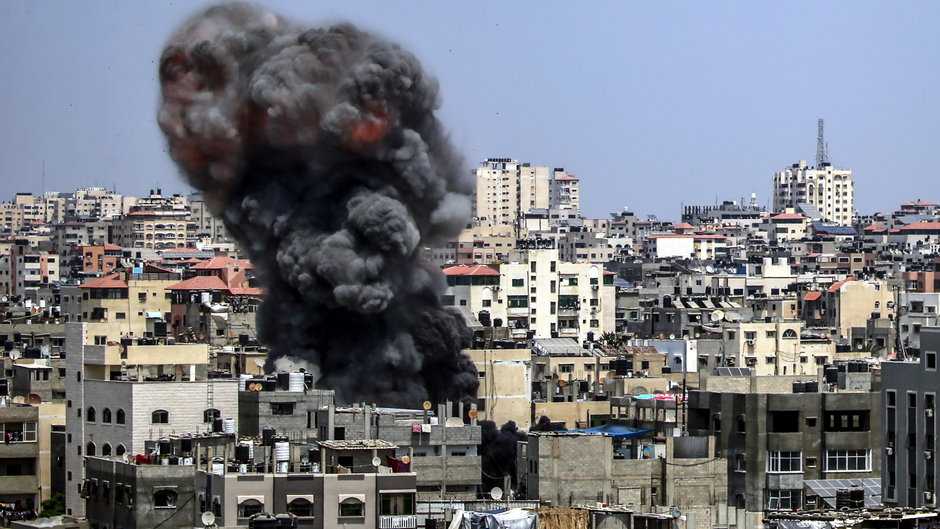 6 sierpnia 2022 r. Izraelski nalot na Strefę Gazy
