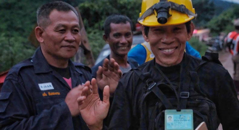 Thailand cave rescuers