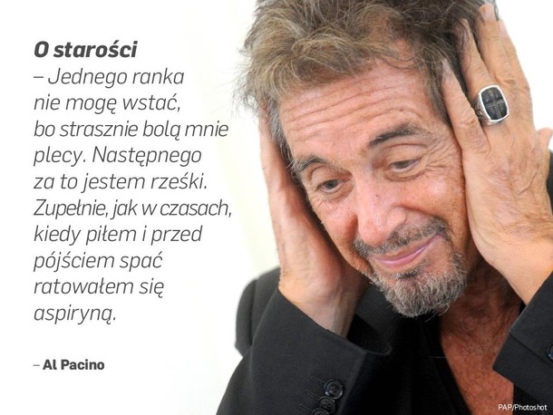 Al Pacino dla Newsweeka