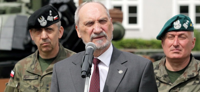 Macierewicz: Polska jest wdzięczna sojuszniczym wojskom, które przysłały tu kontyngenty