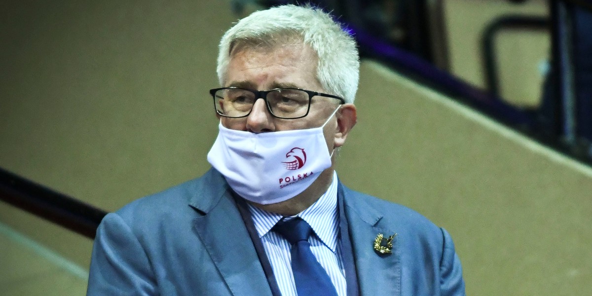 Ryszard Czarnecki dbał o polską siatkówkę. 