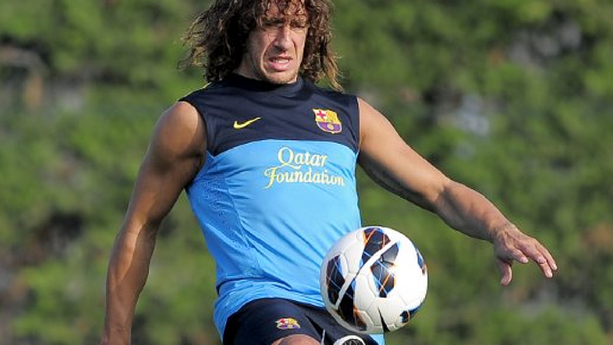 Carles Puyol najprawdopodobniej będzie mógł zagrać w środowym meczu rewanżowym o Superpuchar Hiszpanii przeciwko Realowi Madryt mimo kontuzji, jakiej nabawił się w spotkaniu z Osasuną.