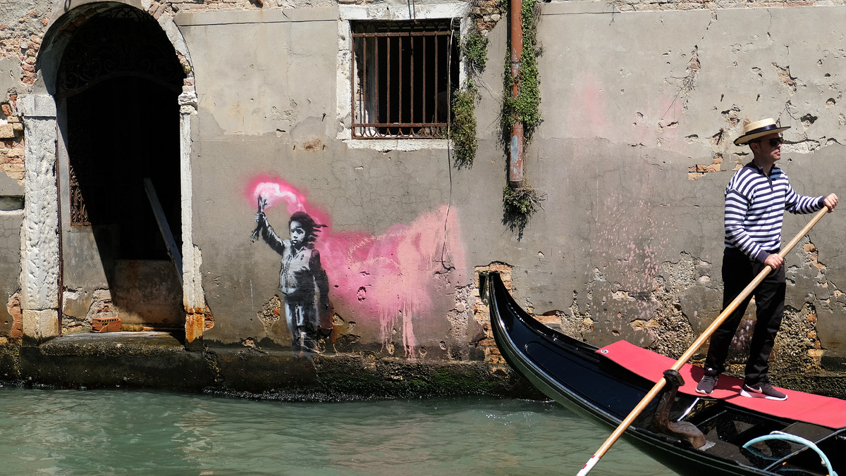 Słynny mural Banksy'ego w Wenecji zostanie uratowany
