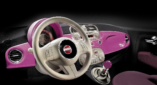 Fiat 500 Barbie edition