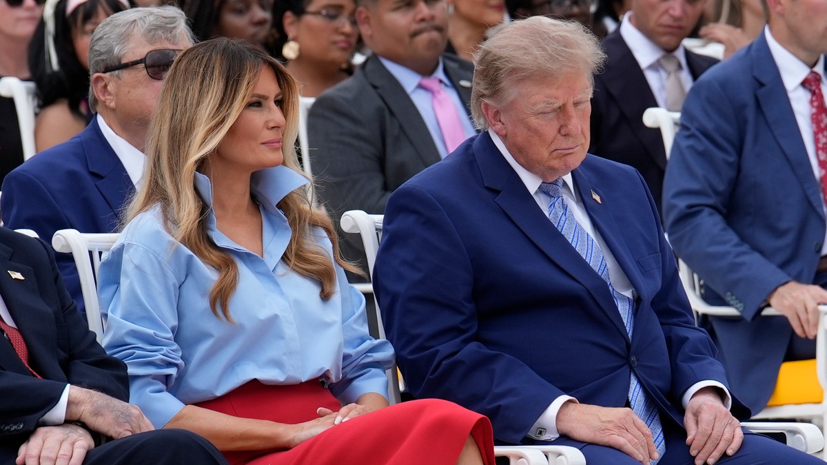 Donald Tramp, Melanija Tramp