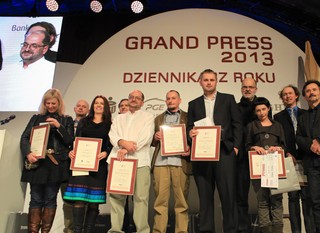 Grand Press: Najlepsi dziennikarze w Polsce w 2013