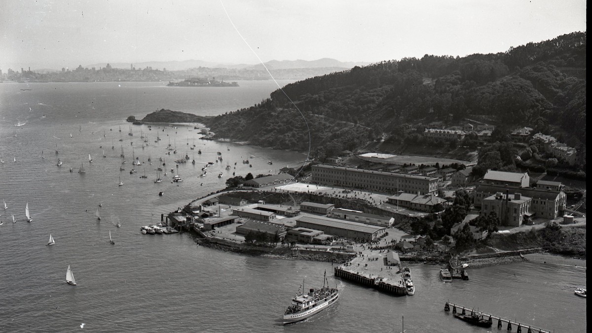 Angel Island w 1949 roku.