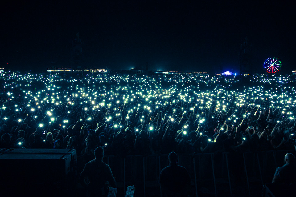 Publiczność na Cal Jam 2017