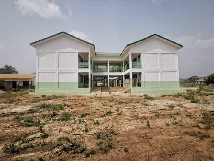 Manso Adubia Senior High School in the Amansie South District, Ashanti Region