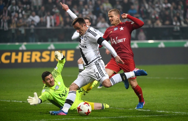 Lotto Ekstraklasa: Legia lepsza od Wisły w ligowym klasyku