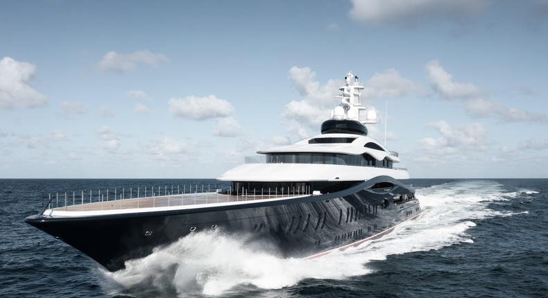 The Launchpad is a new superyacht that some say Mark Zuckerberg bought.Ruben Griffeon/SuperYacht Times