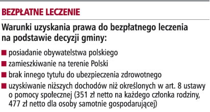 Bezpłatne leczenie