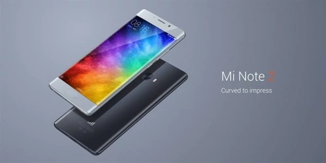 Xiaomi Mi Note 2 z zakrzywionym ekranem