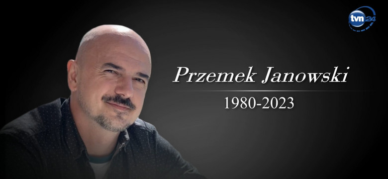 Wieloletni wydawca TVN24 nie żyje. Przemysław Janowski miał 43 lata
