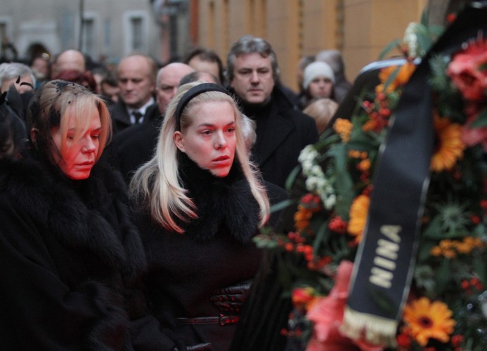 Dagmara Havlova z córka Nina Veskrnovą