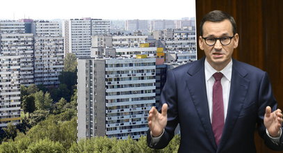 "Koniec z dziadostwem". Morawiecki zwraca się do mieszkańców bloków