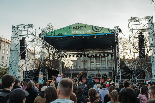 Podczas trzydniowego NEXT FESTU odbędzie się 130 koncertów w 16 lokalizacjach w centrum Poznania (fot. UM Poznań)