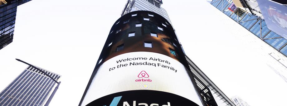 Debiut Airbnb na Nasdaq uznany został za sukces spółki