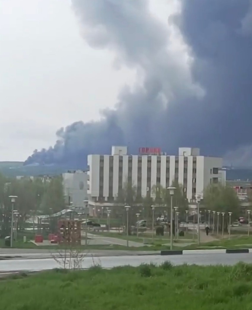 Ukrajinski napad na rusku bazu