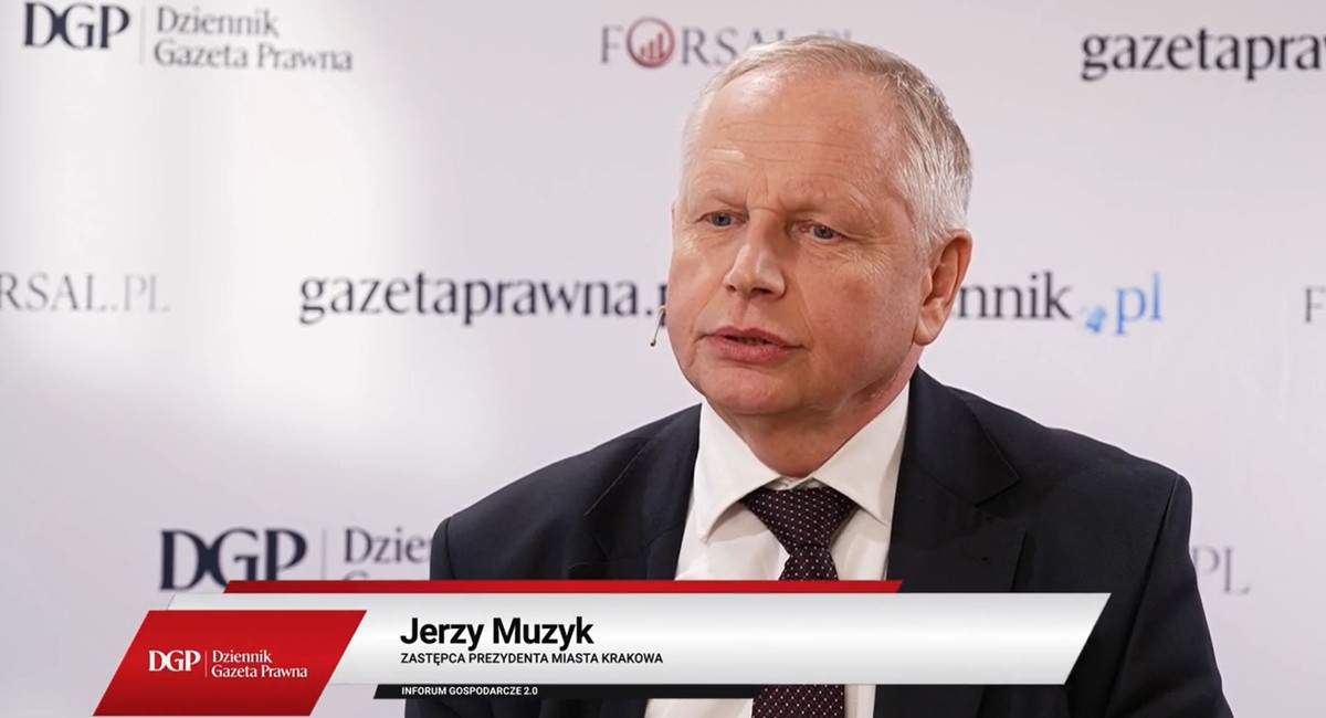 Jerzy Muzyk, zastępca prezydenta miasta Krakowa