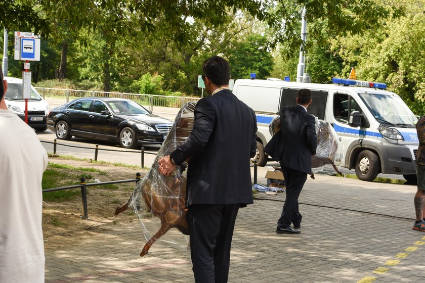 Emine Erdogan robi zakupy na warszawskim Kole