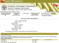 Donald Tusk, kryptonim Klan