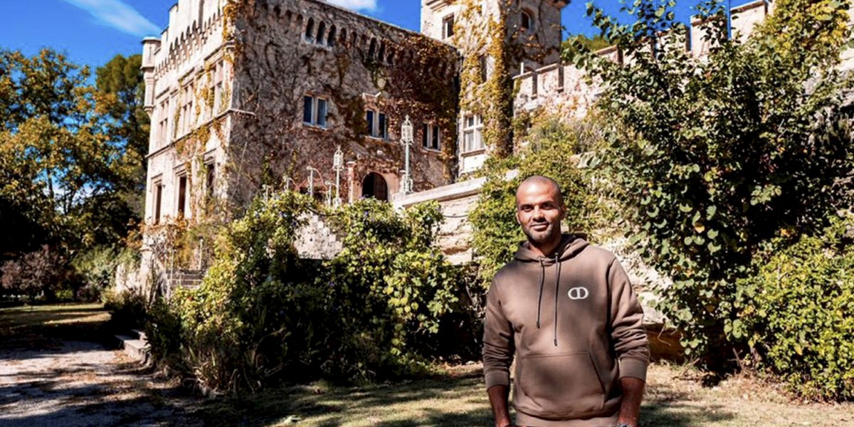 Tony Parker i jego zamek we Francji