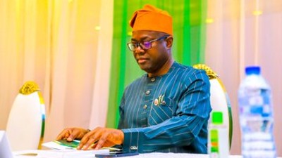 Oyo state Governor, Seyi Makinde. [Twitter/@SeyiMakinde]