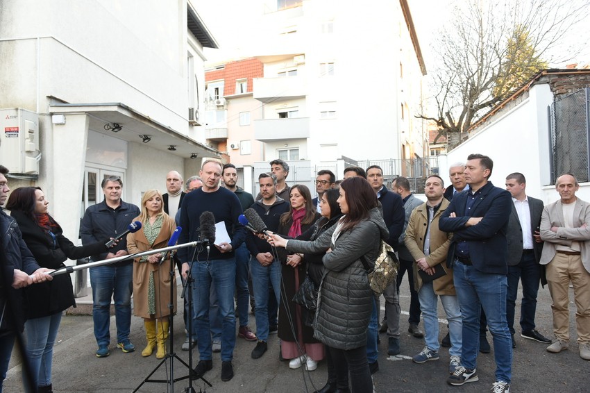 Saopštenje ujedinjene opozicije