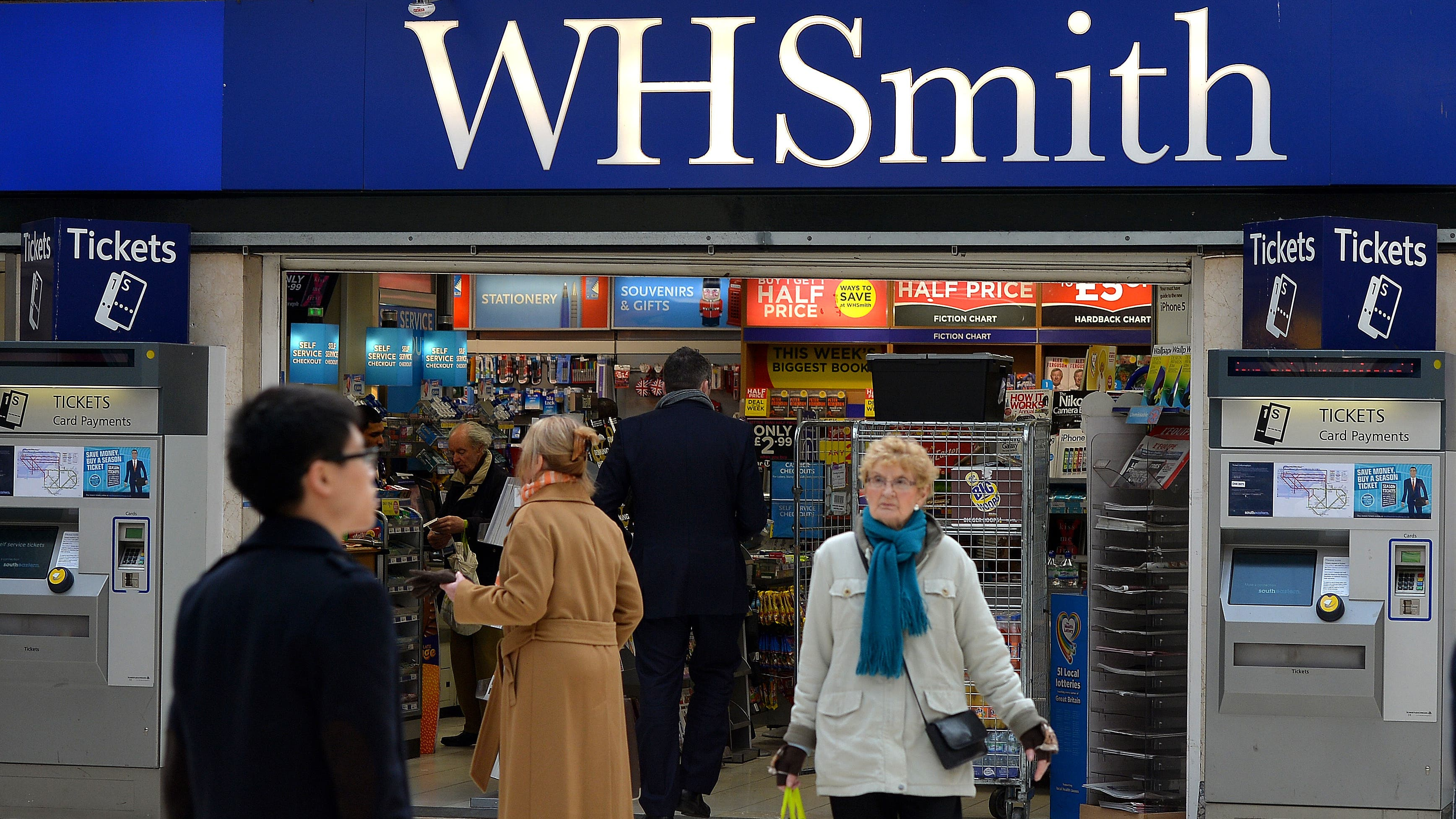 WH Smith shares crash over 30% after £30m accounting error